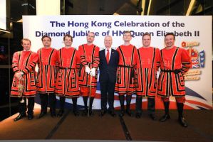 Diamond Jubilee celebrations with the British Ambassador